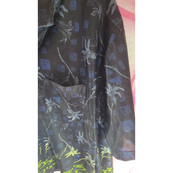 Vintage Vector Performance Series Shirt Mens Large Button Up Hawaiian Y2K - Picture 8 of 10